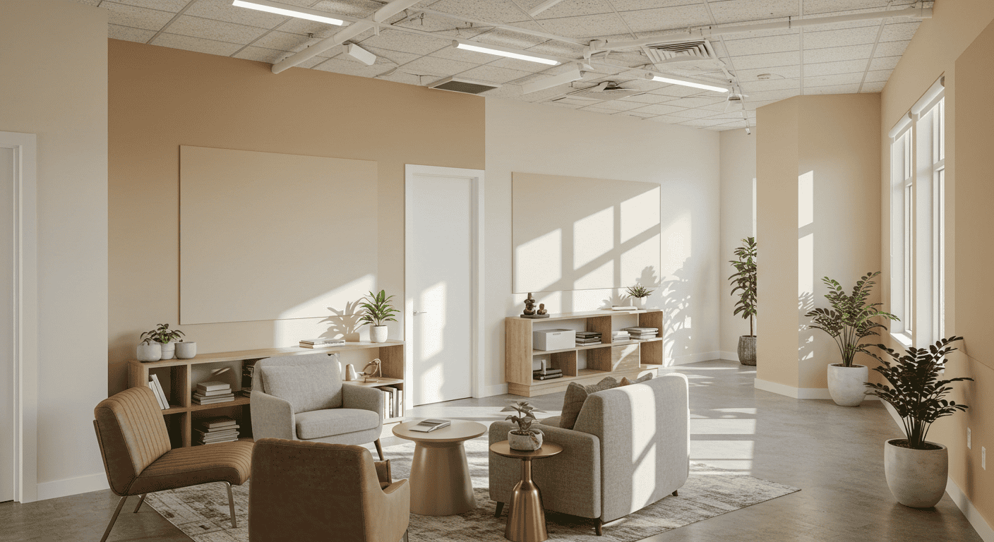 Rochester Hills Commercial Space with Neutral Colors